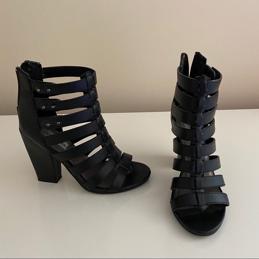 Steve Madden Black Heel Size 9